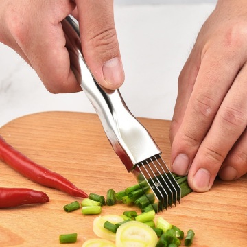 Borong 430 Buah Stainless Buah &amp; Sayuran Kacang Kelopak Slicer Pisau Shredder