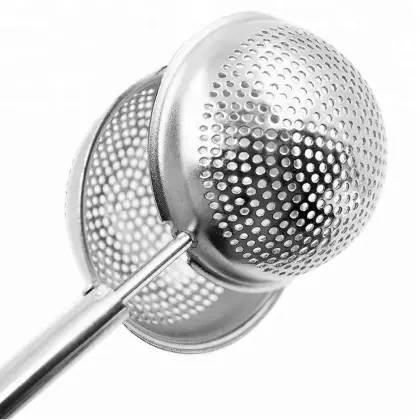Round Stainless Steel Tea Steeper