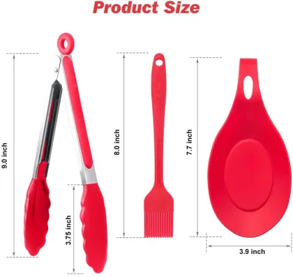 Silicone Kitchen Tool Set