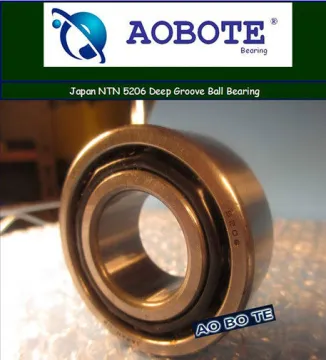 Double Row Ntn 5206 Ball Bearing With Angular Contact Abec 5