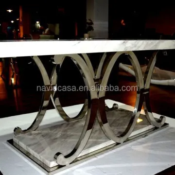 8 Seater Marble Top Dining Table
