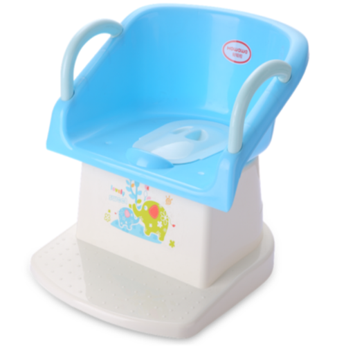 Plastic Baby Potty Chair Toilet Seat With Armrest