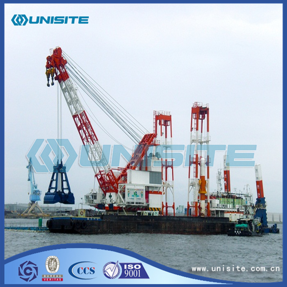 Steel marine grab dredgers