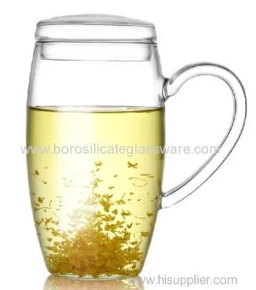 Lazy People Type Pyrex Borosilicate Glass Oolong Teas Tea Cups 