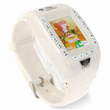 Watch Phone, Dimensions 52 x 41 x 13mm, 3.7V, 350mAh Li-ion Battery