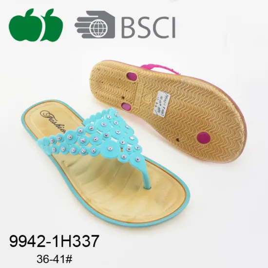 2017 durable hot selling beautiful pcu women slipper