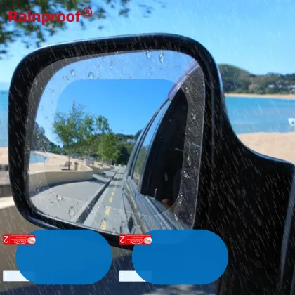 Universal Anti-Rain Motorcycle Helmet Visor Film - Anti-Fog and Rainproof