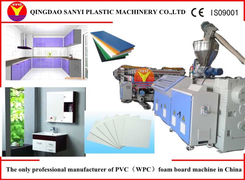 Plastic Sheet Making Machine/PVC Foam Board Extrusion Line