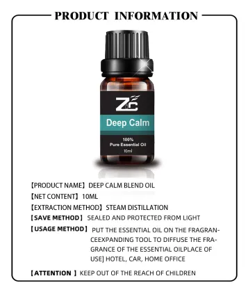 Deep Calm Essential Oil Blend Lavender Deep Relaxing Oil
