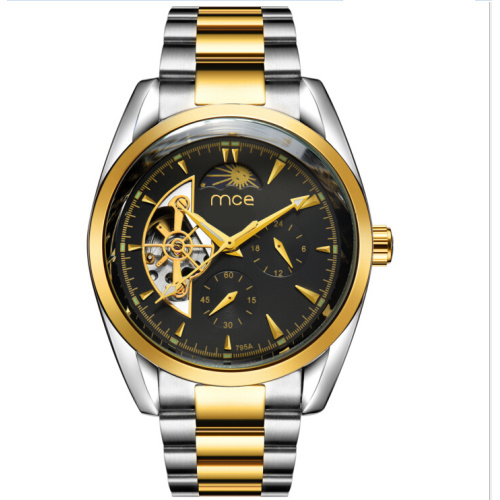 custom brand flying tourbillon hand men watch