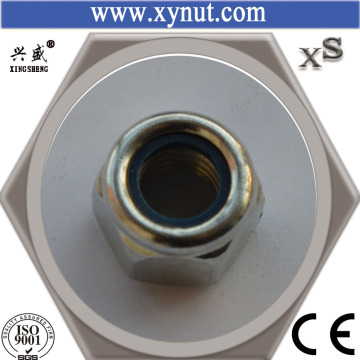China factory Zinc Plated DIN985 Nylon Insert Lock Nut M8, M10, M12