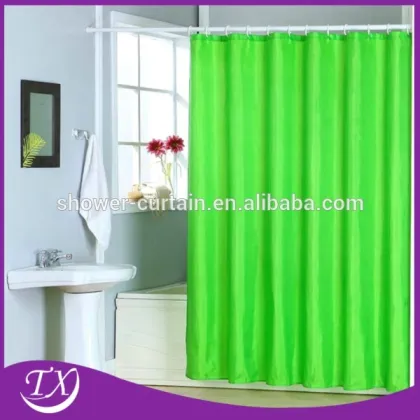 Simple shower curtain hotel shower curtain
