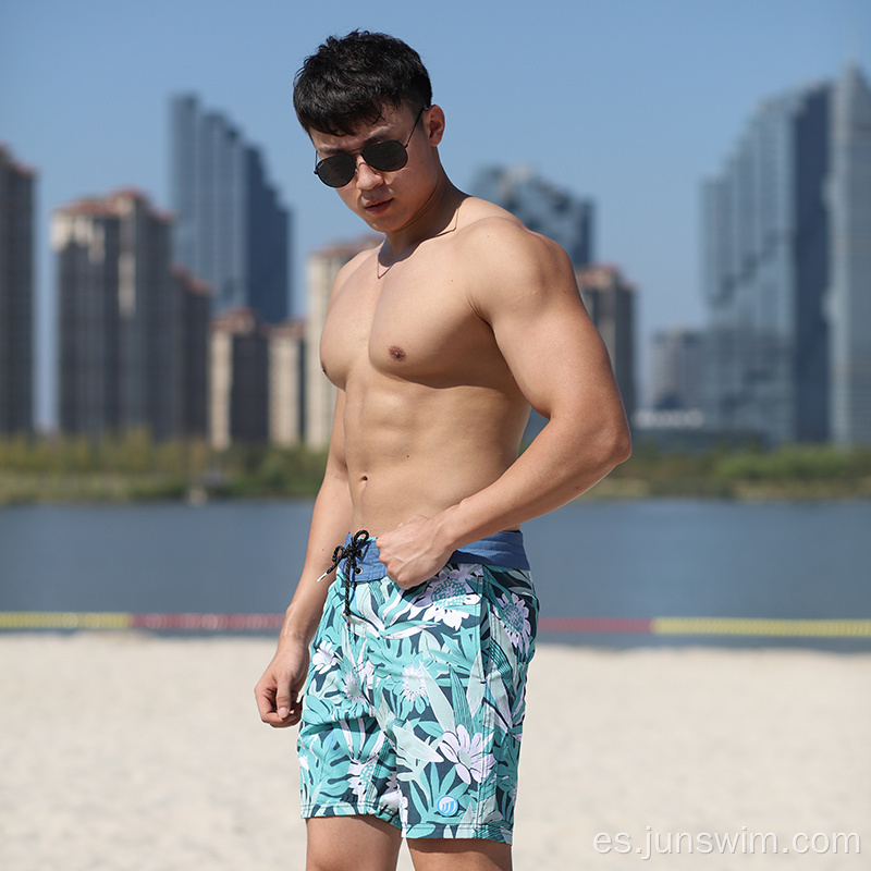 Short de natación para hombre de secado rápido