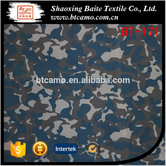 Waterproof Low price Custom 2016 Waterproof miltary camouflage fabric BT-171