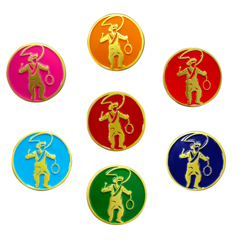 Wholesale Custom Character Paint Zinc Alloy Pin