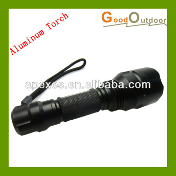 T01A72 Aluminum Torch using1*18650 Li-ion battery