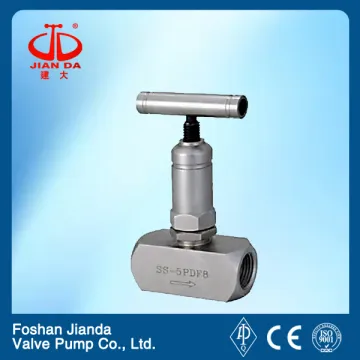 ANSI NPT 1/2'' stainless steel needle valve