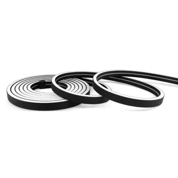 Black Silicone Magic Color Neon Strip Linear LED Flexible Light