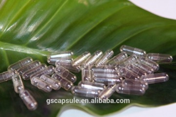 00 transparent medicinal empty hard gelatin capsules