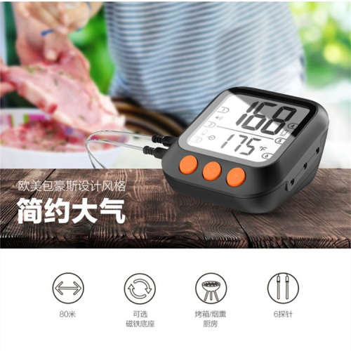 Thermomètre à viande intelligent sans fil Bluetooth 5.0 Grill avec application pour téléphone