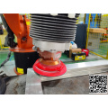 Glass grinding sanding abrasive force control system