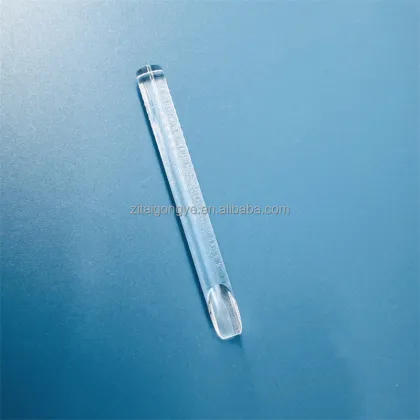 High Quality Transparent Silica Polished Quartz Glass Rods Factory