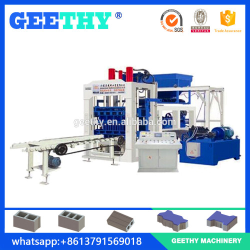 QT6-15C auto interlock concrete block machine