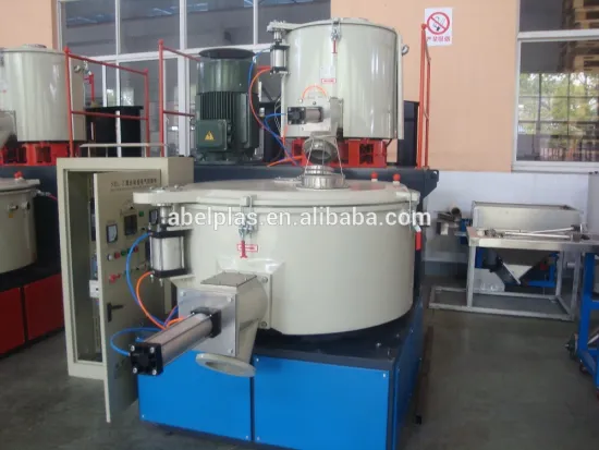 industrial powder mixer PVC PE pellet wood powder mixer for mixing all kinds of plastic to the extruder