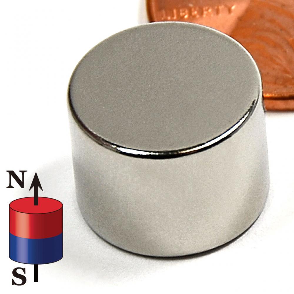 Neodymium Disc Magnet N52 1/2"x3/8" Rare Earth