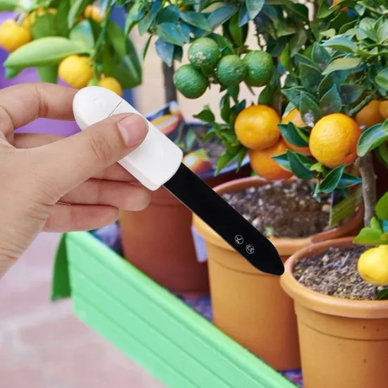 Garden Soil Moisture Meter Plant Soil Electronic Hygrometer Mini Multi-Functional Moisture Meter Tester Analyzer