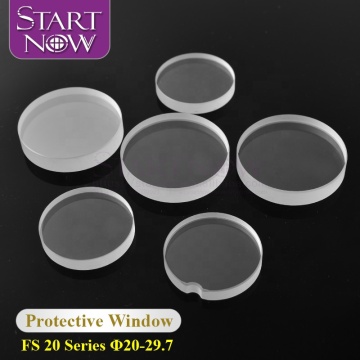 Fused Silica Laser Protective Window 20mm Dia. for 1064nm Fiber Laser Machine