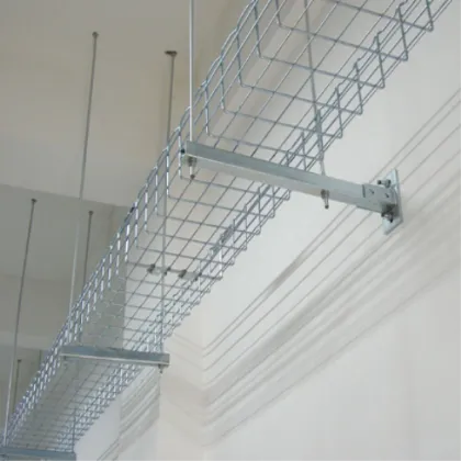 Galvanizing wire mesh cable tray/ cable tray accessories