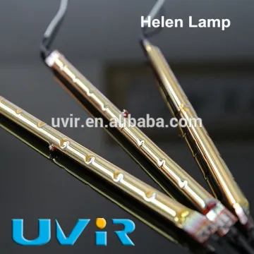 single tube Halogen infrared short wave reflector heating lamp
