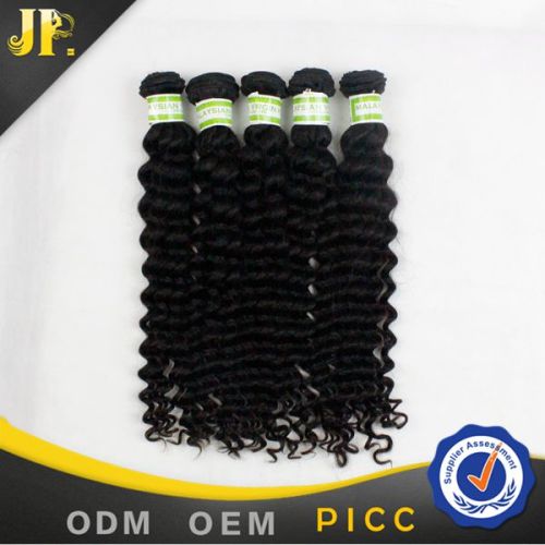 Factory price cheap long curly hair weave 10-40 inch malaysian deep wave