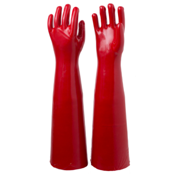 PVC Coated Gloves with Shoulder length