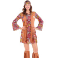 Halloween Women Hippie Costume Set