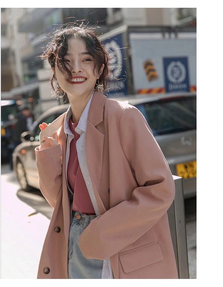 Women's Long Sleeve Oversized Casual Blazers