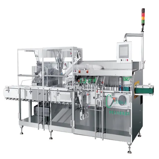 Automatic Horizontal Carton Box Packing Machine for Food and Beverage Cartoning