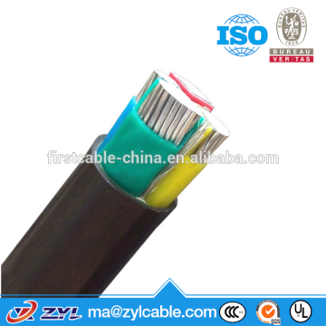 aluminum 4 core cable,95mm pvc power cable,xlpe insulated power cables