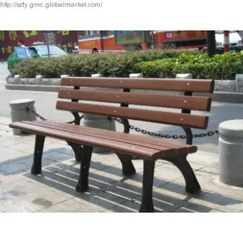 Outdoor Bench, Park Chair, WPC Furniture, Plastic Wood