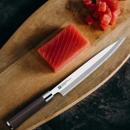 Professional 440C Japanese Kitchen Knives Set for Sashimi and Sushi