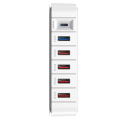 Shenzhen Grossist Multi 6 Port USB Laddningsstation