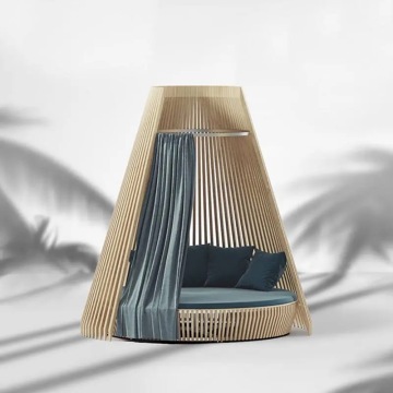Leggeriche di sole in legno di alta qualità per a bordo piscina e spiaggia