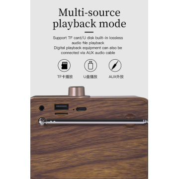 Nuovi prodotti sviluppati altoparlante impermeabile Bluetooth vintage