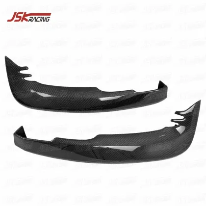 JSK STYLE CARBON FIBER FRONT BUMPER SPLITTER 2012-2014 FORD FOCUS ST