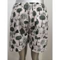 Cartoon Tierdruck Herrenstrandshorts