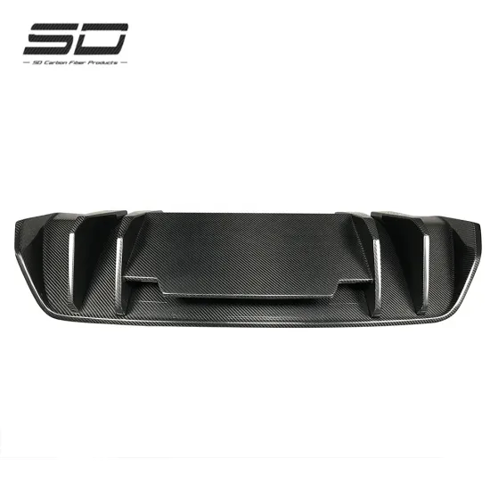 V-Style Carbon Fiber Rear Diffuser Kit for Audi R8
