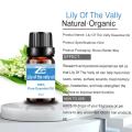 Aromaterapia natural pura lirio de aceite de valle para el cuidado de la piel