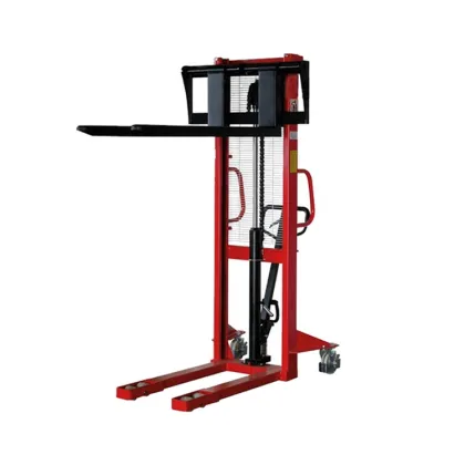 Manual Hydraulic Stacker Forklift 5 Ton Lifting Equipment