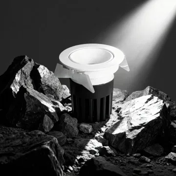 75mm Cutout Waterproof IP54 Adjustable Recessed Downlight